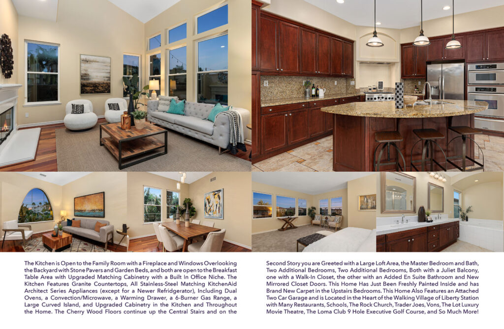 Graphic Design | Yarbrough Group | 4 Page Flyer | 2903 W Porter | Interior