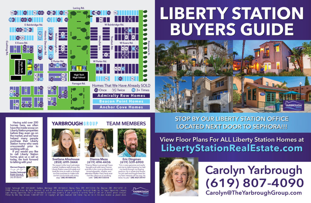 Graphic Design | Yarbrough Group | Booklet | Liberty Station Buyer Guide | Exterior